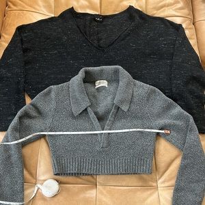 Urban outfitters 2 cropped sweaters